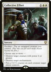 Esforço Coletivo / Collective Effort - Magic: The Gathering - MoxLand